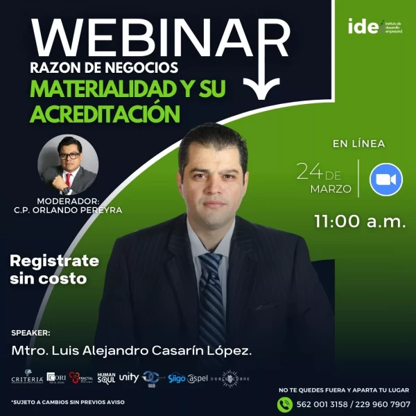 RAZÓN DE NEGOCIOS MATERIALIDAD Y SU ACREDITACIÓN