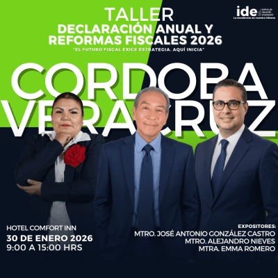 Taller de declaración anual y Reformas fiscales 2026 (Presencial)