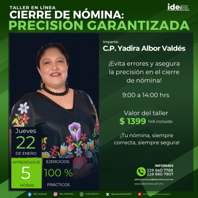 Cierre de nómina: precisión garantizada