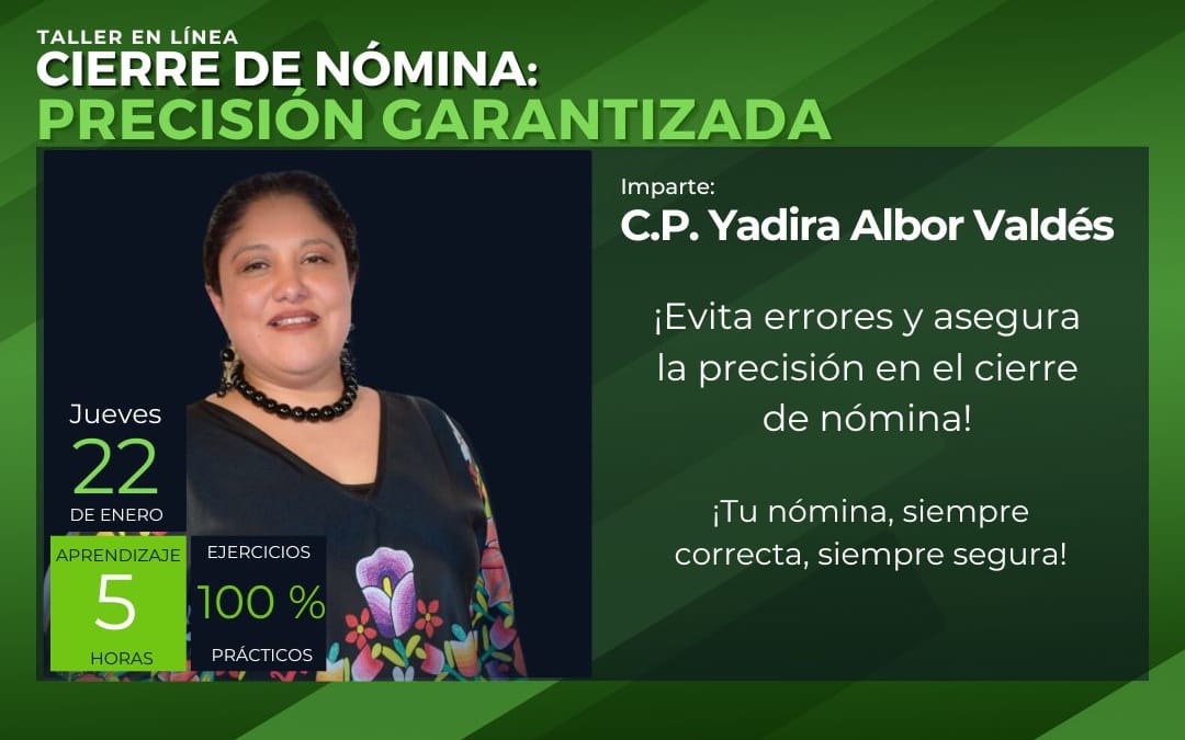 Cierre de nómina: Precisión garantizada
